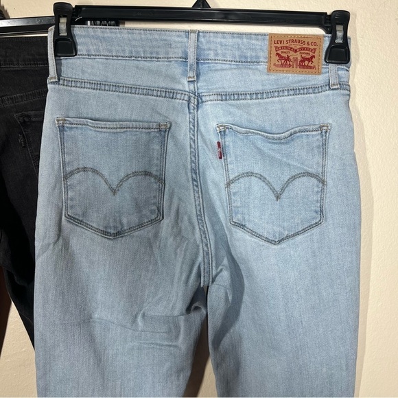 Levi’s Womens Lot of 2 Skinny High Rise Stretch Denim Jeans Size 28 - Picture 14 of 15